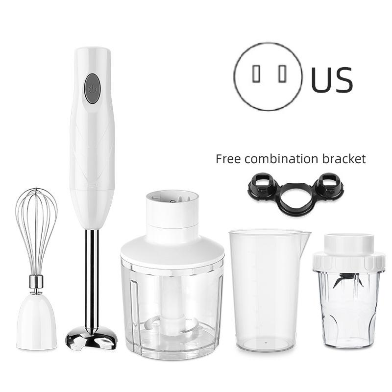 Блендер 6-в-1, миксер для кухонной мясорубки, погружной блендер, кухонный комбайн, миксер для напитков