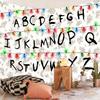 American TV Stranger Luminous Letter Photography Backdrops Prop Alphabet Light Baby Gift Birthday Party Background ZZ-02