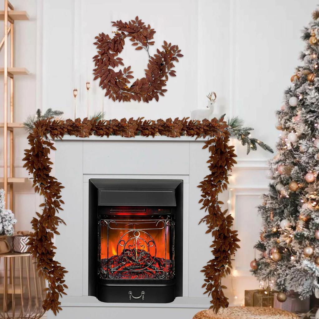 Рождественский ротанг, зашифрованные рождественские украшения из ротанга, дверные украшения из ротанга, 9 футов 50 лампочек