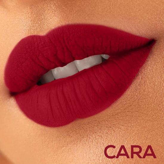Жидкая губная помада RENEE Marble - LM01 Cara 4,5 мл, насыщенный цвет и матовый финиш | Невесомая, уникальная стойкая формула, не размазывается и не скатывается