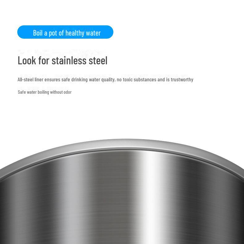 Электрический чайник с защитой от ожогов, пищевой класс 304, безопасен для использования дома и в гостиницах