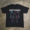 ГОРЯЧИЙ! Deftones Minerva Череп Футболка Топы футболки Мужская Женская, Унисекс Черная Хлопковая Футболка Топы футболки Мужская Женская, Размер S-4XL