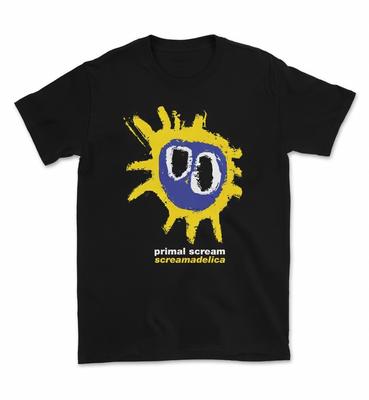 Primal Scream Screamadelica Футболка Все размеры S M L XL XXL 3 4XL Черный Белый