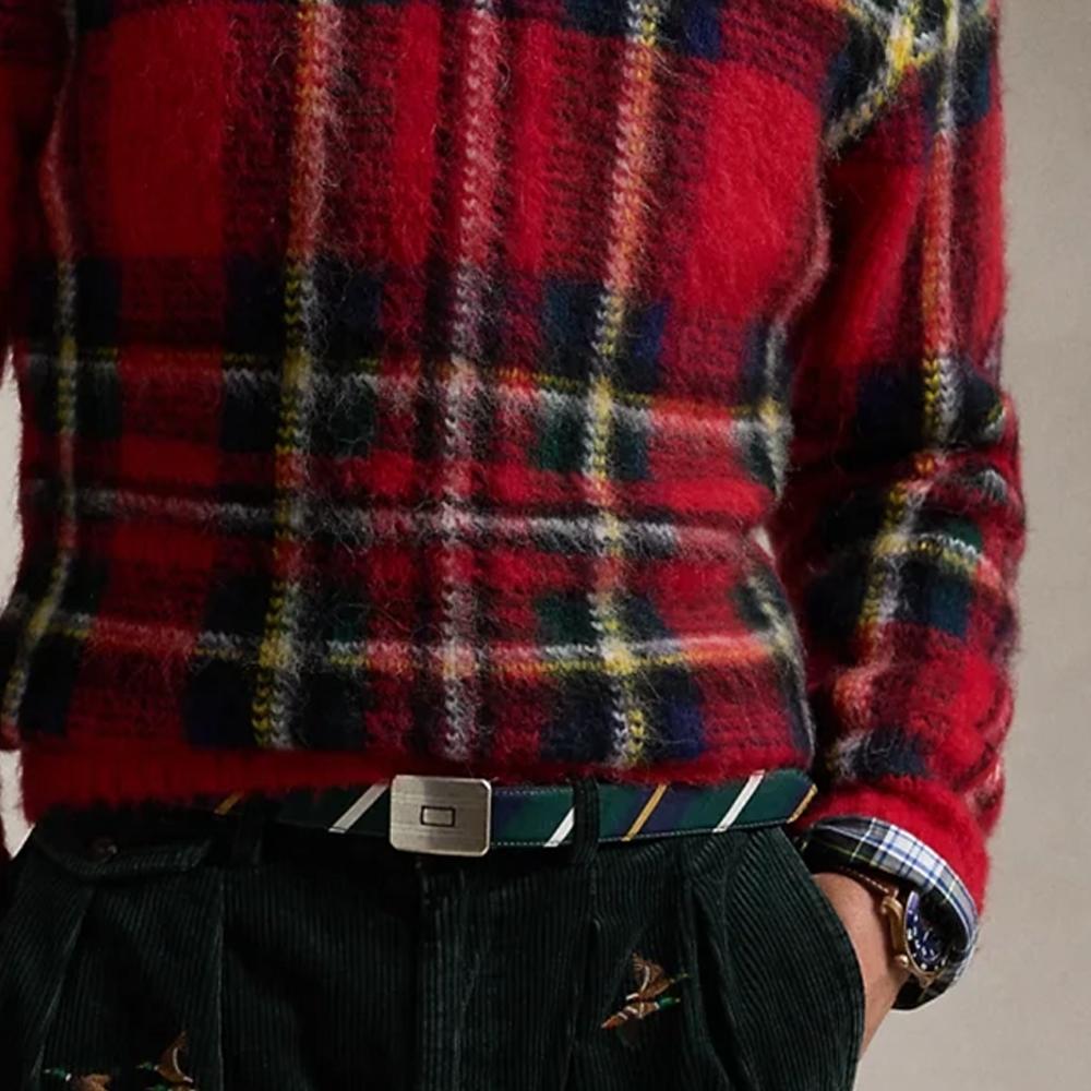Polo Ralph Lauren FW24 Sweater Standard Men's Red Multicolor MNPOSWE16822045-600