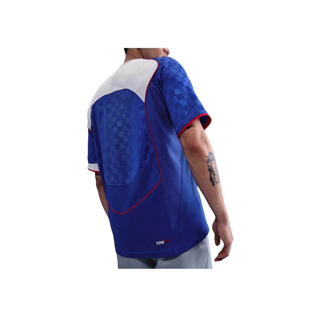 Nike Мужская футбольная футболка Total 90 Dri-FIT с коротким рукавом Синяя IB4212-480