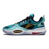 Баскетбольные кроссовки Li Ning All City 10 Youth Version Wade с нескользящей подошвой и износостойкими протекторами, детские баскетбольные кроссовки синего и черного цвета ABPS009-4