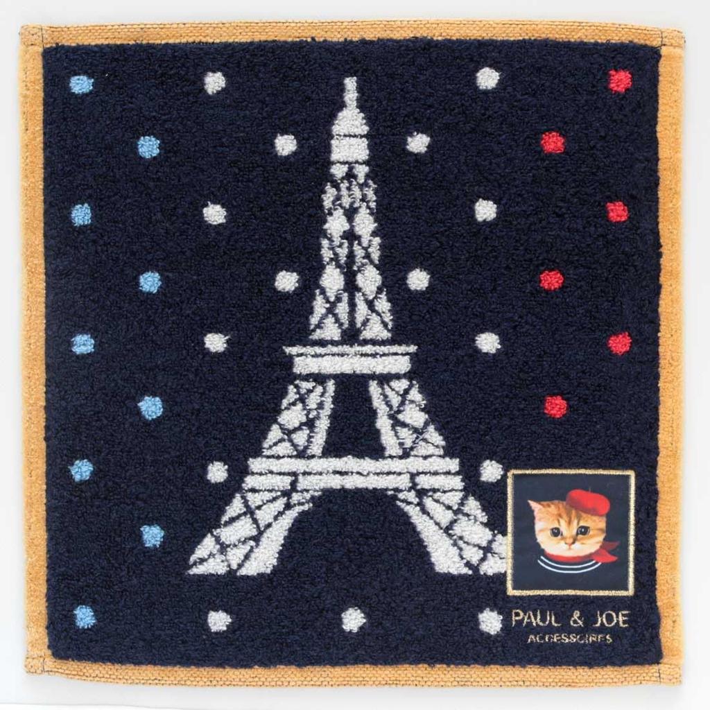 Полотенце Paul Joe Handkerchief Nounette в Париже Полотенце для рук 25см Paul Joe [PAUL&JOE ACCESSOIRES] & (военно-морской флот) [100% Хлопок] Женский Прибл.. & 000287-0003-04