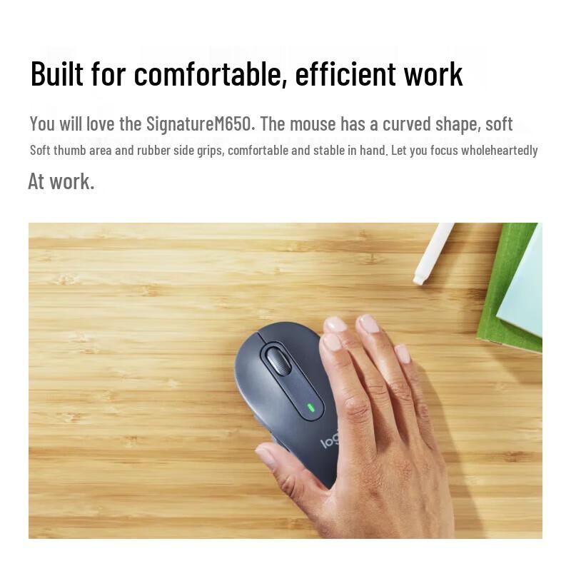 Logitech Беспроводная бесшумная мышь M650