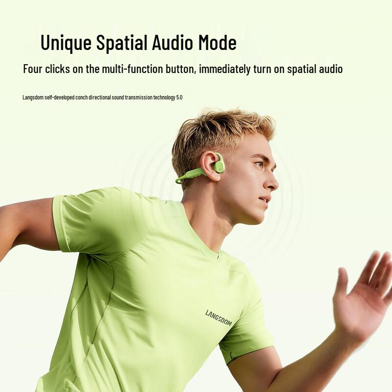 Спортивная Bluetooth-гарнитура открытого типа Langsdom AirWave MAX