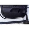 Для Hyundai Santa Fe 19-23 Карбоновое волокно кожаная Накладка на дверь Защита от пинков отделка