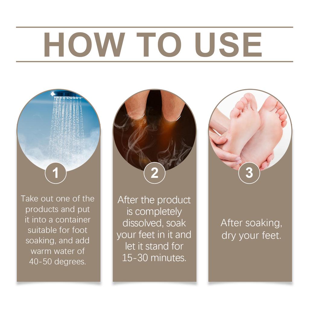 Bee Foot Curling Beads Promote Circulation To Leg Discomfort Tight Soothing Leg Body Shaping Foot Bath Fluid2ml