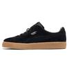 Кроссовки Puma Basket Classic Weatherproof Черно-коричневые Унисекс 363829-04