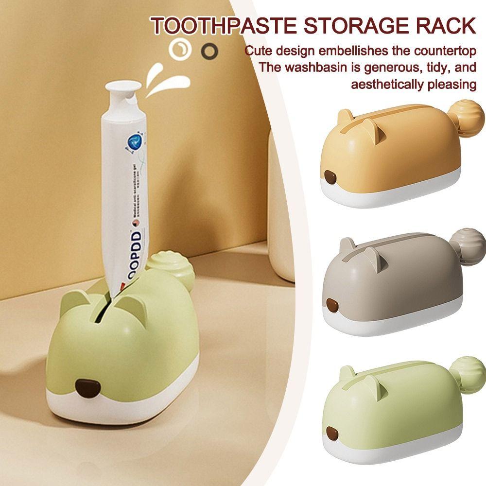 Выдавливатель зубной пасты Rolling Hamster Портативная стойка для хранения зубной пасты Диспенсер для зубной пасты