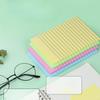 100/200 страниц блокнотов из бумаги для липких заметок с горизонтальными линиями, большие студенческие офисные блокноты для заметок, конспект статьи