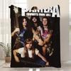 P-Pantera Band Throw Kid-Friendly Flannel Throw Blanket Soft Warm Anti-Static Washable All Season