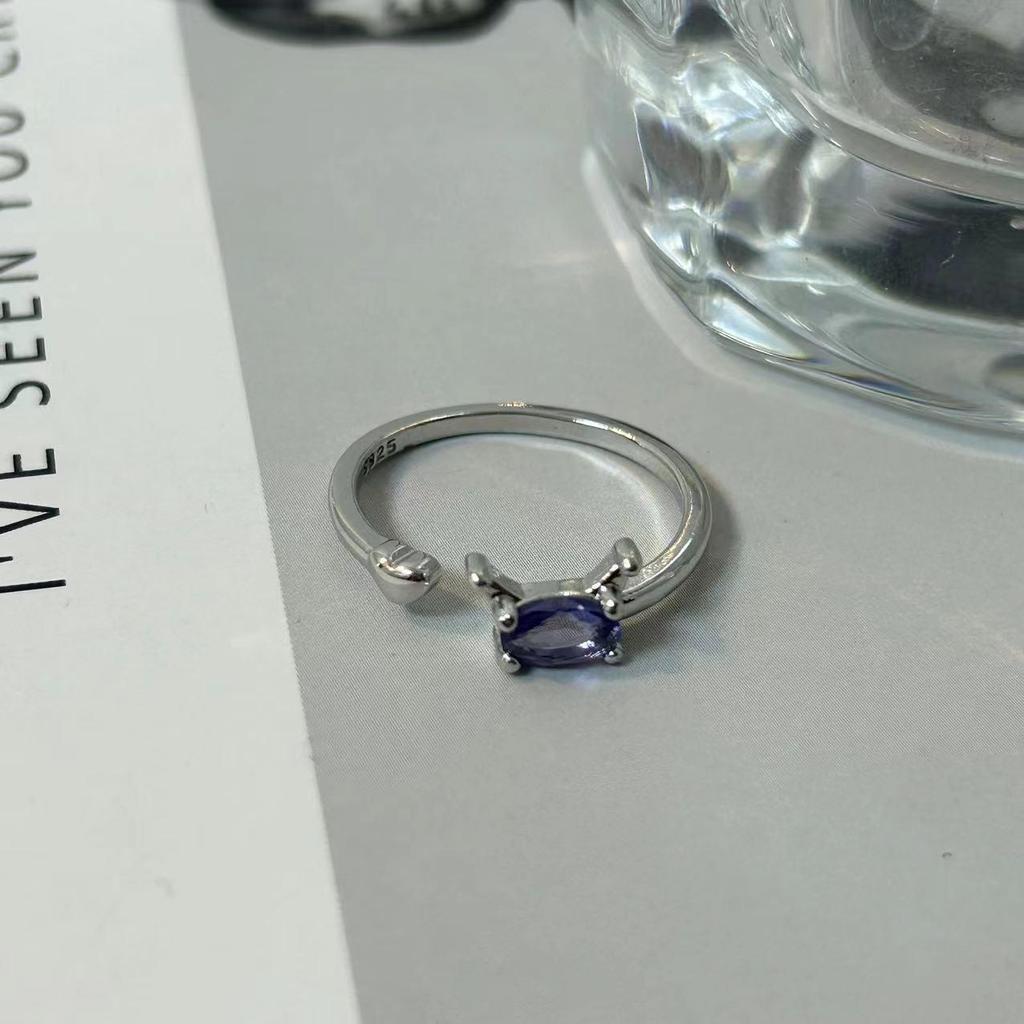 Y2K ретро Dopamine Sweet Cool эмалевое регулируемое кольцо для женщин и пар