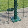 Welded Wire Fence with Concrete Foundation 10 x 1 m (W x H)