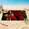 Cristiano Ronaldo Beach Towel High Absorbency Quickdry Comfortable Lightweight Portable For Swimmingbeachcamping Travel Beach Accessoriesgym