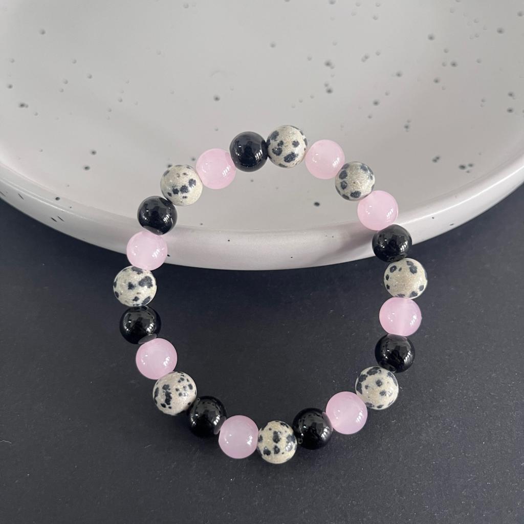 JYL TS Bracelet Ladies' Energy Beaded Enhances Vitality & Positive Flow