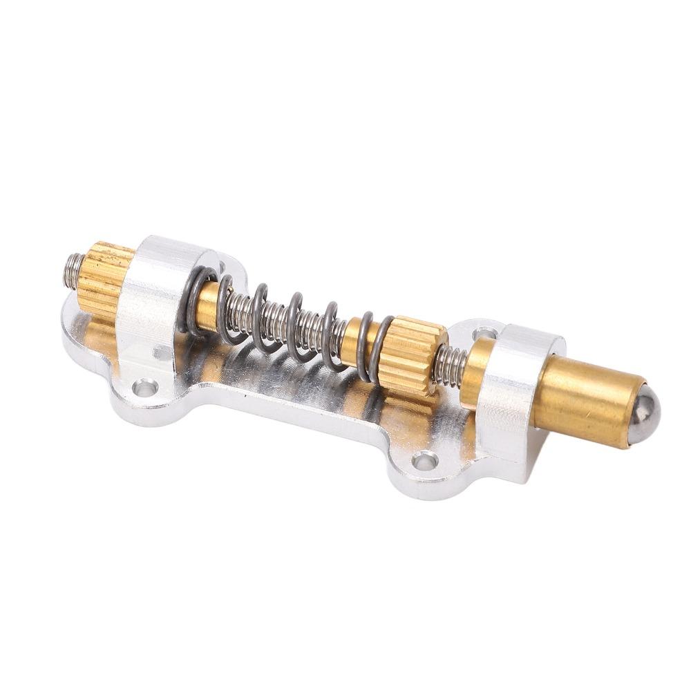 Silver+Golden Guitar Tremolo Stopper Brass Tremolo Bridge Stopper For Electric Guitar