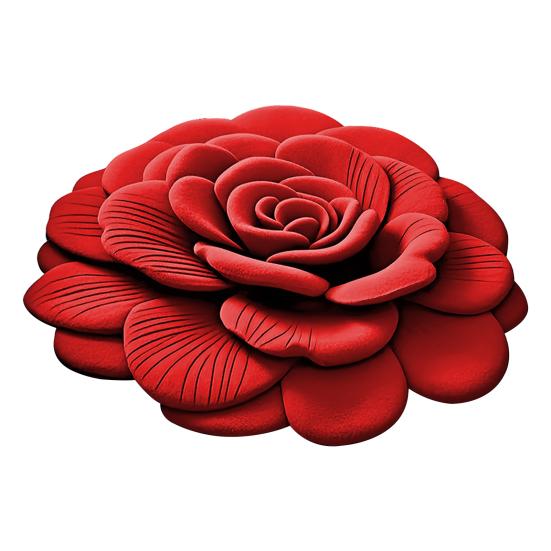 Peony Flower Carpet 3D Visual Flower Non-slip Bottom Floor Mat Absorbent Bathroom Mat