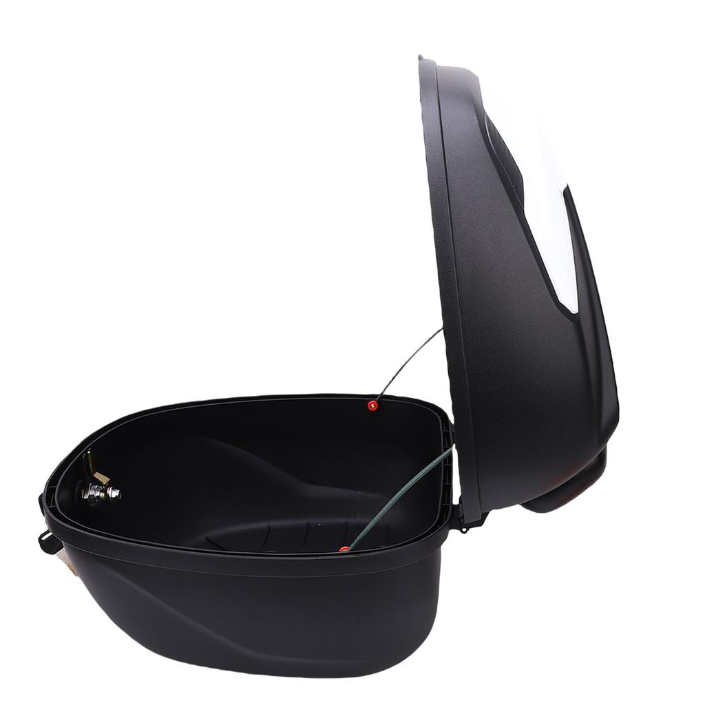 39L Motorcycle Top Case Waterproofing Luggage Storage Trunk Tail Box with 2 Keys Universal for Scooter