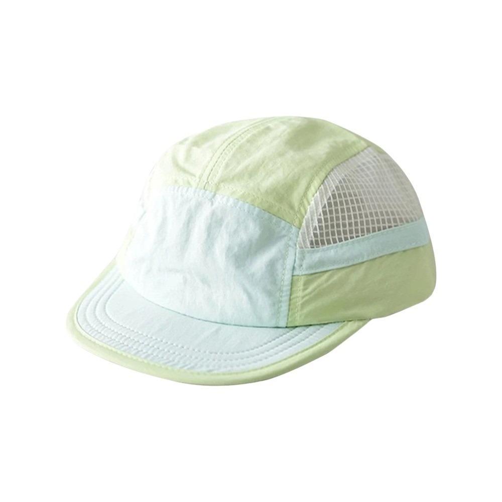 Fashion Color Matching Baseball Cap Quick-drying Korean Style Hiking Camping Hat 5-panel Breathable Men's Summer Hat Women