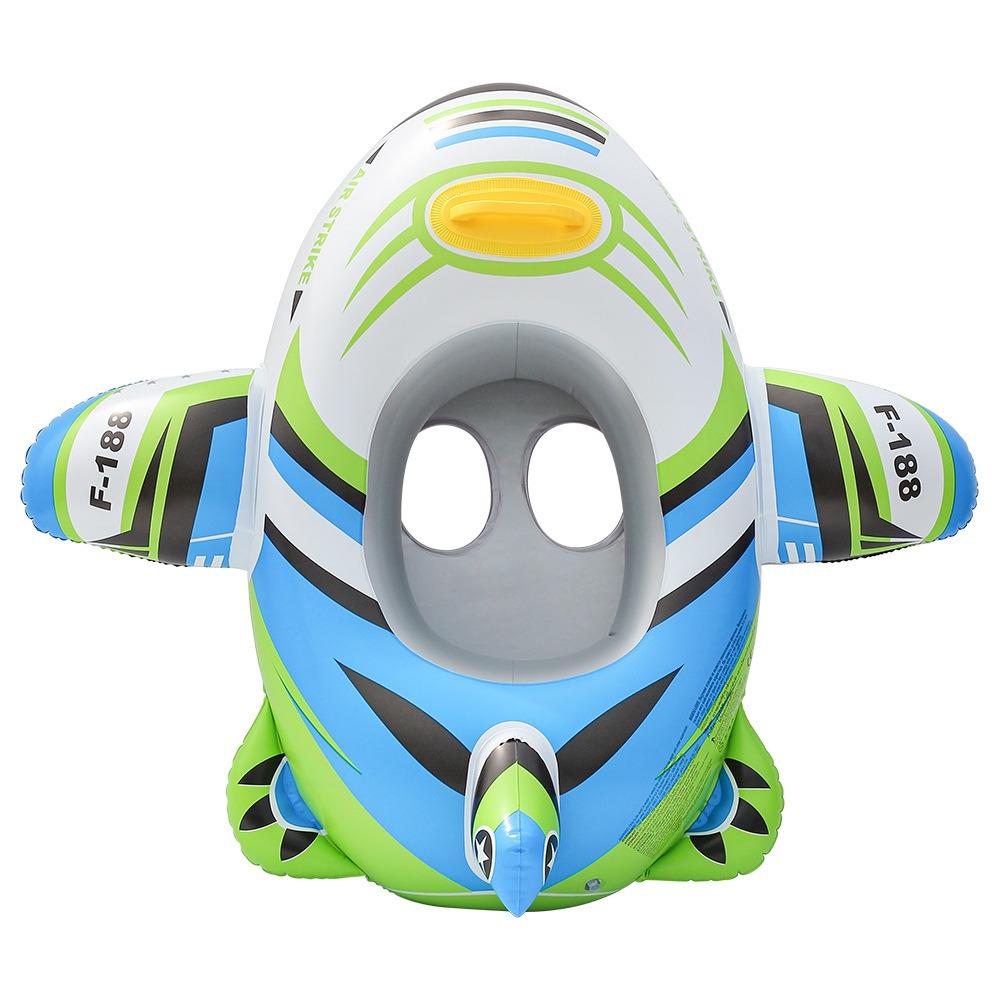 Aircraft Shape Swimming Circle Inflatable Baby Swimming Float Seat Kid