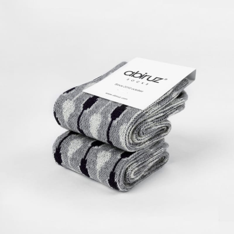 Abiruz Women's Trickle Art Pattern Socks HM-68-WBT