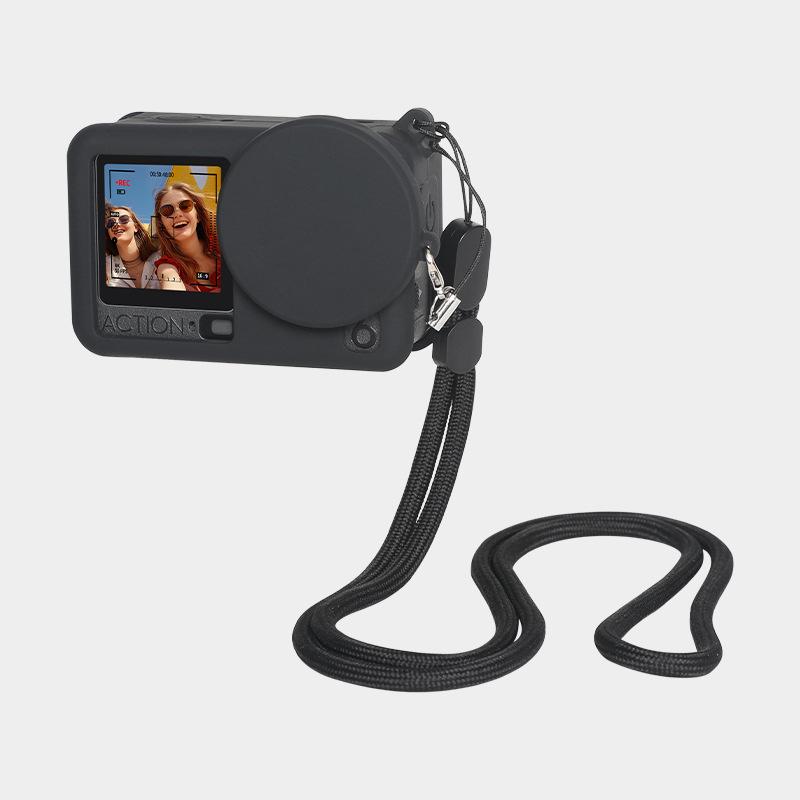 Силиконовый защитный чехол Qiye для DJI Osmo Action 6 - Защита от царапин, ударопрочный