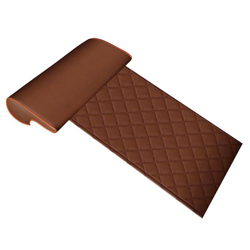 1 шт. удлинитель сиденья автомобиля подушка для поддержки ног бедра подушка для дальних поездок на сидении PU кожа наколенники протектор