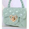 PU Mini Shoulder Bags Heart Coin Wallets New Small Satchel  Women Girls