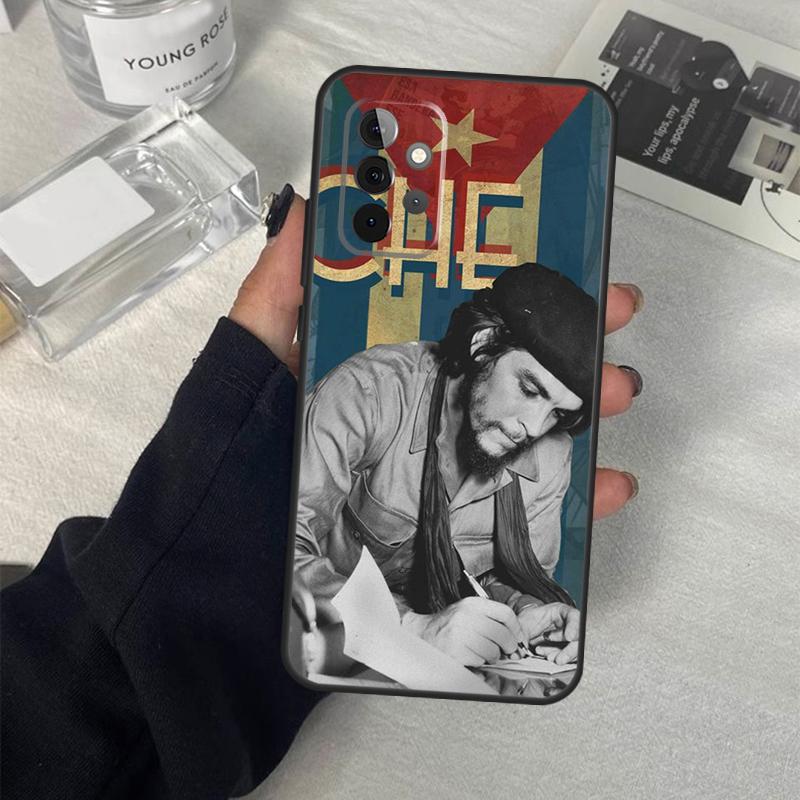 Чехол с Че Геварой для Samsung Galaxy A53 A33 A23 A13 A14 A24 A34 A54 A52 A32 A22 A12 A51 A71 A21S