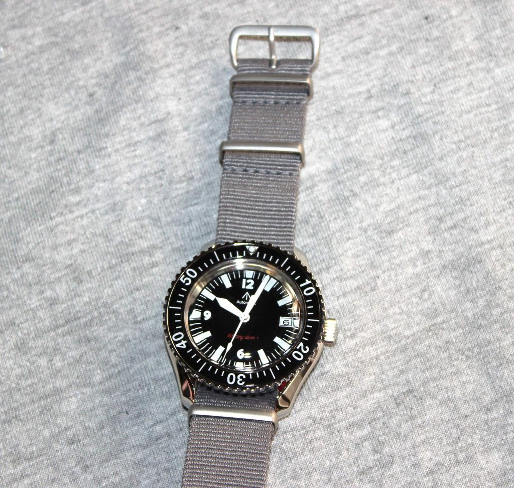 Часы Военные часы ВОЕННО-МОРСКИЕ ЧАСЫ Автоматические ROYAL Military Diver TYPE [Naval co.] MIL.-05 SV/Gray