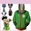 Теплая и уютная куртка на молнии Hunter Hunter Hisoka Killua, костюм для косплея, худи