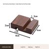 walnut - double-sided groove phone stand