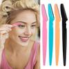5/10Pcs Eyebrow Razor with Protective Cover Multipurpose Face Exfoliating Dermaplaning Tool Women Men Facial Eyebrow Trimmer