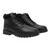 Nicholas Deakins Mens Faux Fur Lined Ankle Boots