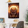 Galatasaray Custom Your Name Wall Decor Tapestry Art For Pet Memorial Birthdaywedding Party Backdrop Family Gift