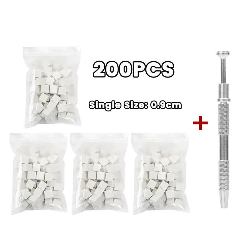 Мини 4 когтя Квадратный спонж для нейл-арта Спонж для ногтей Металлический захват Набор Многоцелевые спонжи для румян и градиента Инструменты для красоты и маникюра