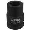 JCB Impact Socket 3/4" 20mm 6-Point Cr-Mo Socket Wrench