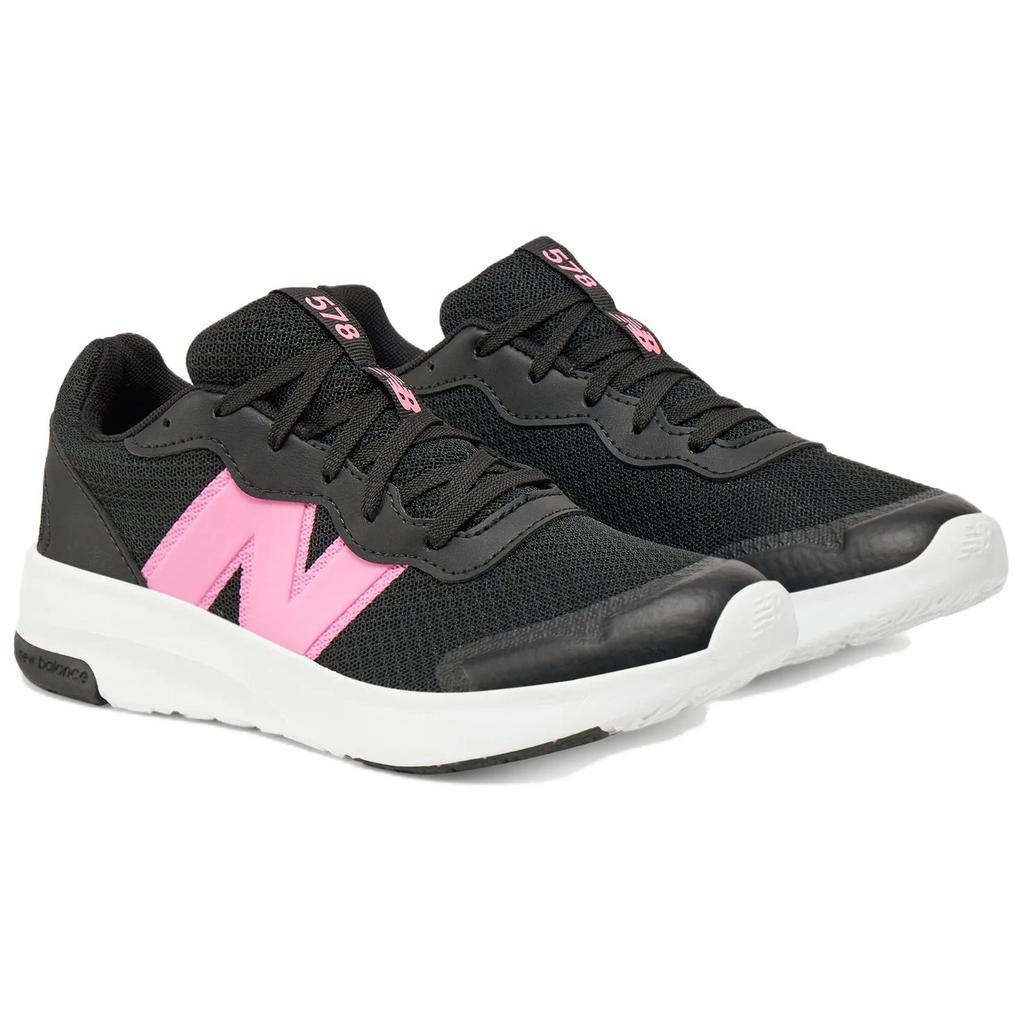New Balance Nb 578 Удобные Универсальные Амортизирующие Низкие Беговые Кроссовки Женская Сникерс Черный GK578BP