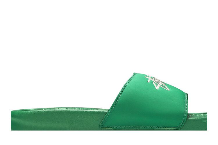 Nike Шлепанцы Benassi Stussy Сосново-зеленый Парус