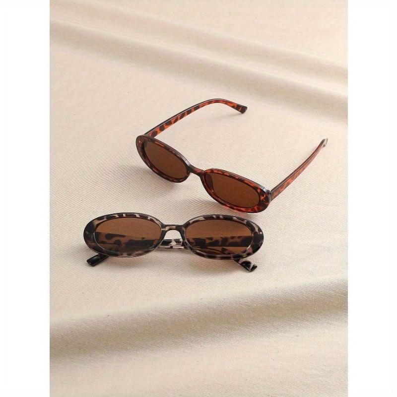 Женские модные очки Y2K с овальной оправой для походов на природе, кемпинга, пляжной вечеринки, отпускных нарядов, аксессуары, пляжные аксессуары для женщин, очки, солнцезащитные очки