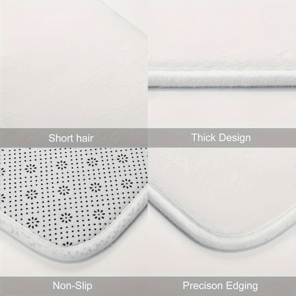 2pcs European Style Kitchen Mats, Creative Geometry Pattern Throw Carpets, Durable Runner Rugs, for Home Room Supplies Spring Decor Shower Supplies