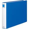 KOKUYO Tube File Eco Twin R A3 Horizontal 50mm Binding 2 Holes Blue Fu-RT653B