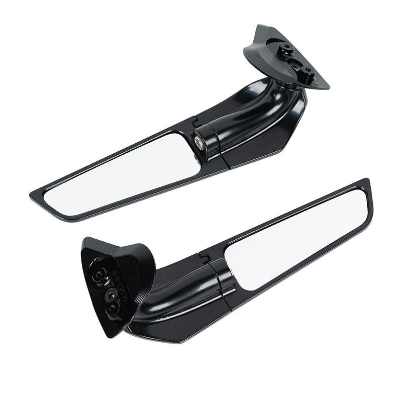 Motorcycle Rearview Mirrors Wind Swivel Wing Multi-angle Adjustable Rotating Mirror Accessories For Yamaha YZF R1 2020 2021 2022