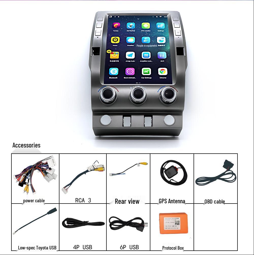 Toyota Tundra 2014-2017 12.1" Android GPS Navigation Audio Video System