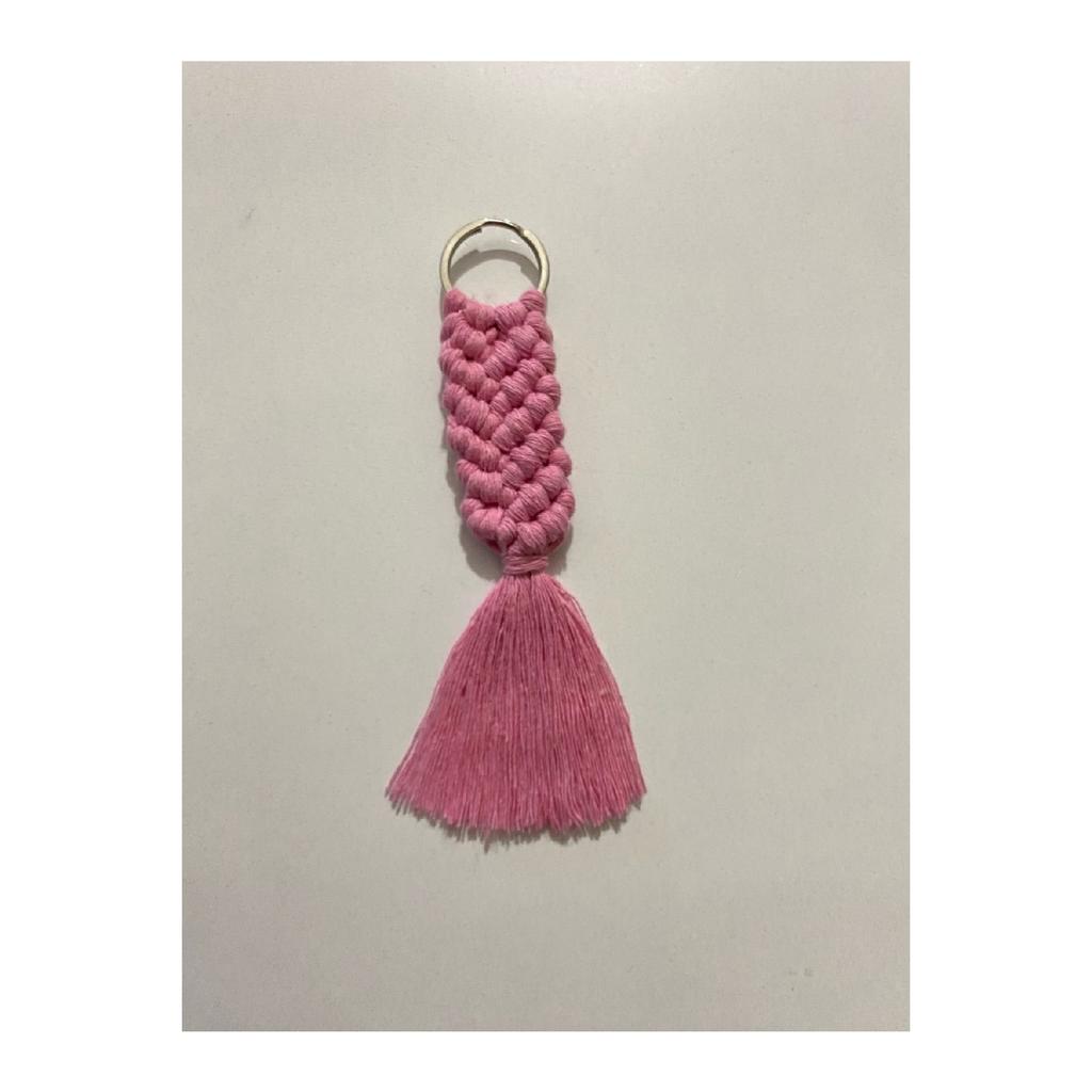 Брелок для ключей в стиле макраме 50-х годов на свадьбу, помолвку, день рождения, сувенирный подарочный брелок в стиле Мавлид