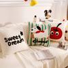 Blanket Cute Headboard Cushion Throw Pillow Cover Children's Throw Pillow for Decoration Cartoon Living Room Sofa Throw